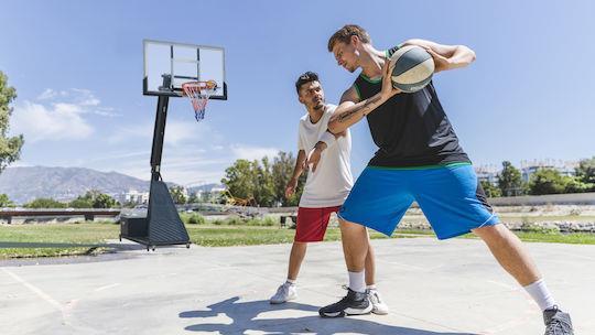 Life Sport S027A Μπασκέτα με Βάση και Ρυθμιζόμενο Ύψος 235-305cm