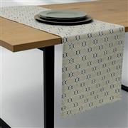 Lino Ambient Ράνερ Εκρού-Μαύρο 40x160cm 6300001161