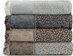 Lino Atria Ριχτάρι Διθέσιου Καναπέ Chenille 180x250cm Off White 3000004801