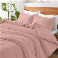 Lino Basico Σεντόνι Μονό 170x260cm Pink 1000003324