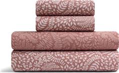 Lino Beliz Σετ Σεντόνια King Size 260x270cm Dusty Pink 4τμχ 1500005526