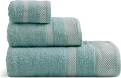 Lino Breeze Σετ Πετσέτες Μπάνιου 3τμχ Μέντα Βάρους 450gr/m² 2100002159