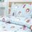 Lino Cloud Kingdom Σετ Σεντόνια Ημίδιπλα Βαμβακερά Mint 170x260cm 1500005262