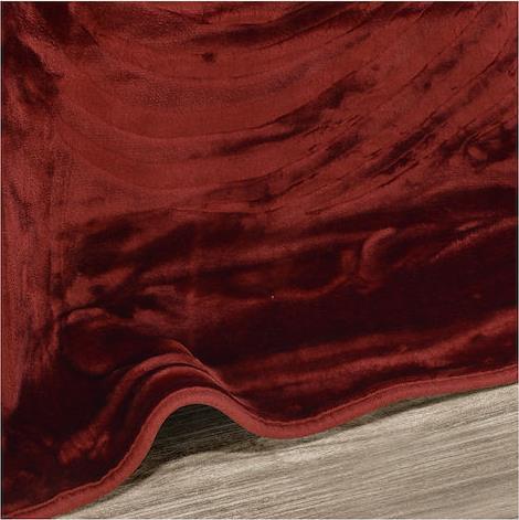Lino Cobertor Emb Κουβέρτα Βελουτέ Μονή 160x220cm Μπορντό 1300001445