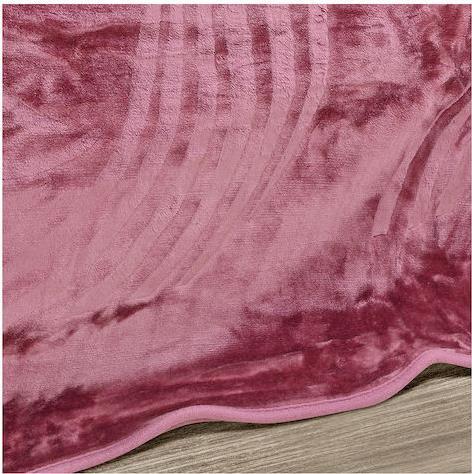 Lino Cobertor Emb Κουβέρτα Βελουτέ Υπέρδιπλη 220x240cm Apple 1300001462