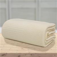 Lino Dama Κουβέρτα Πικέ Διπλή 200x230cm Cream 1300001789