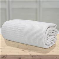 Lino Dama Κουβέρτα Πικέ Διπλή 200x230cm White 1300001788