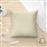 Lino Διακοσμητική Μαξιλαροθήκη Renas από Βελούδο 250 Cream 45x45cm