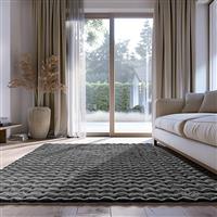 Lino Doux 3D Αντιολισθητικό Χαλί Ορθογώνιο D.Grey 67x140 7500000408