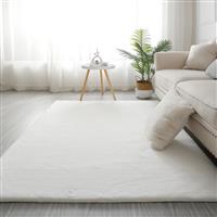 Lino Doux Αντιολισθητικό Χαλί Ορθογώνιο White 67x140cm 7500000394