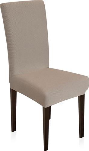 Lino Elegance Ελαστικό Κάλυμμα Καρέκλας Taupe 3100000042