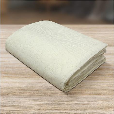 Lino Ligero Κουβερλί Υπέρδιπλο Microfiber Ecru 220x240cm 1100001806
