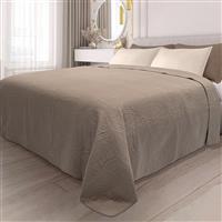 Lino Ligero Κουβερλί Υπέρδιπλο Microfiber Mocca 220x240cm 1100001807
