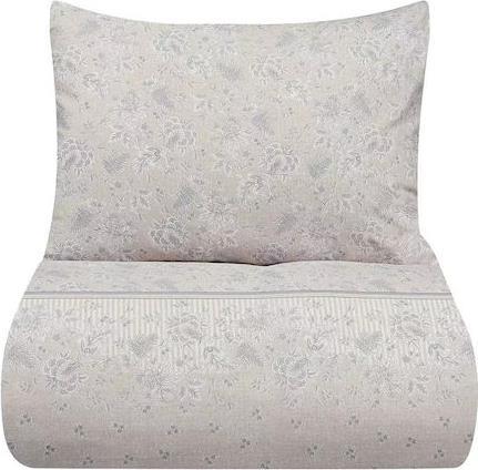 Lino Lill Σετ Σεντόνια Ημίδιπλα 170x260cm Grey 3τμχ 1500004764