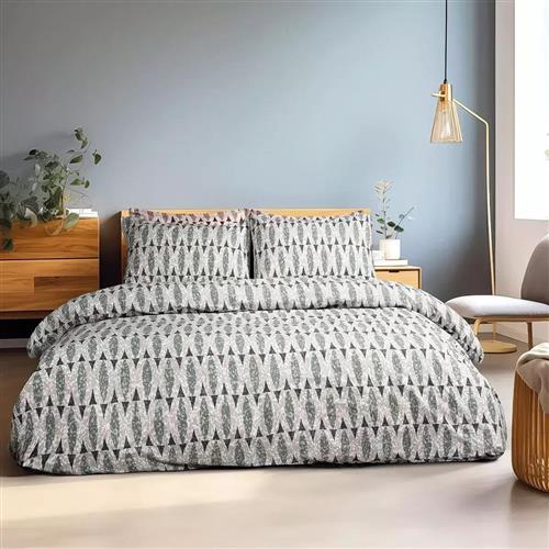 Lino Linear Σετ Σεντόνια Υπέρδιπλα 240x260cm Olive 4τμχ 1500004856