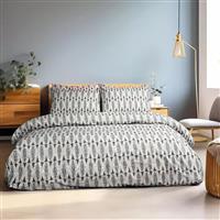 Lino Linear Σετ Σεντόνια Υπέρδιπλα με Λάστιχο 165x200+30cm Olive 4τμχ 1500004866