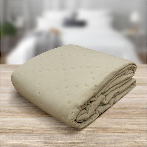 Lino Lipe Κουβερλί Υπέρδιπλο Beige 220x240cm 1100001776