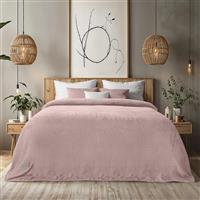 Lino Lofti Κουβέρτα Fleece Υπέρδιπλη 220x240cm Λιλά 1300002040