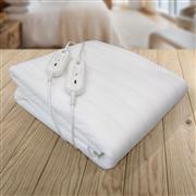 Lino Luxury Ηλεκτρική Κουβέρτα Λευκή 140x160cm 1300001783