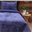 Lino Manta Σετ Κουβερλί Υπέρδιπλο από Πολυεστέρα Azul 220x240cm 1100001558