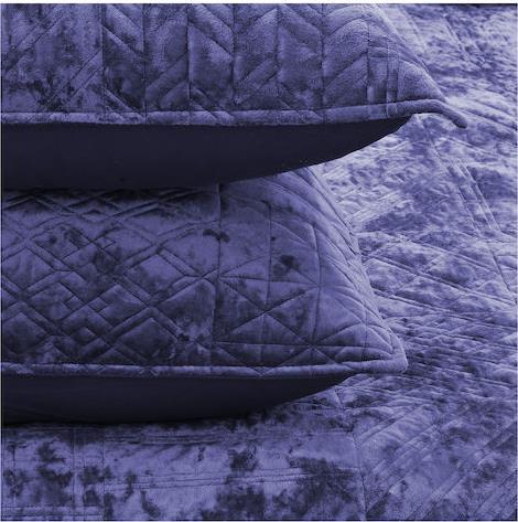 Lino Manta Σετ Κουβερλί Υπέρδιπλο από Πολυεστέρα Azul 220x240cm 1100001558