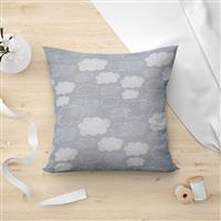 Lino Milo Διακοσμητική Μαξιλαροθήκη 801 Grey 45x45cm 3200000686