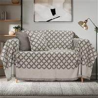 Lino Milto Ριχτάρι Τριθέσιου Καναπέ 180x300cm Taupe 3000004143