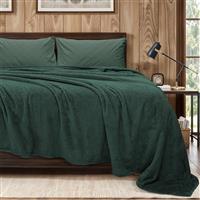 Lino Napnest Κουβέρτα Fleece Υπέρδιπλη 220x240cm Πράσινο 1300002077