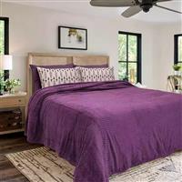 Lino Pelusa Κουβέρτα Fleece Υπέρδιπλη 220x240cm Magenta 1300001865