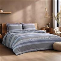 Lino Ripas Σετ Σεντόνια Υπέρδιπλα 230x260cm Blue 4τμχ 1500004798