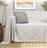 Lino Saphire Ριχτάρι Πολυθρόνας Δύο Όψεων 180x180cm LGrey 3000004424