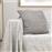 Lino Saphire Ριχτάρι Πολυθρόνας Δύο Όψεων 180x180cm LGrey 3000004424