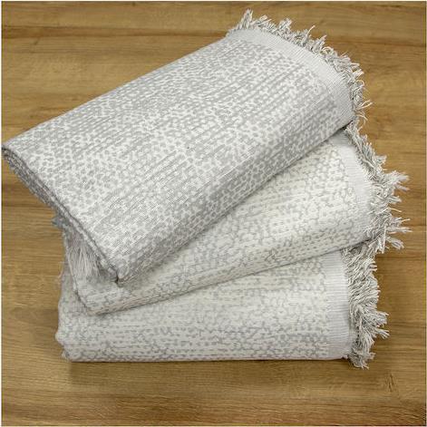 Lino Saphire Ριχτάρι Πολυθρόνας Δύο Όψεων 180x180cm LGrey 3000004424