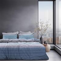 Lino Serica Σετ Σεντόνια Υπέρδιπλα 240x265cm Πετρόλ 4τμχ 1500005432