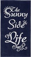 Lino Sunny Life Πετσέτα Θαλάσσης Black-White 160x86cm 2200001023