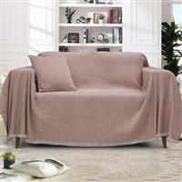 Lino Valio Ριχτάρι Πολυθρόνας 180x180cm Dusty Pink 3000004132