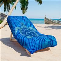 Lino Wavelet Πετσέτα Θαλάσσης Μπλε 80x180cm 2200001258