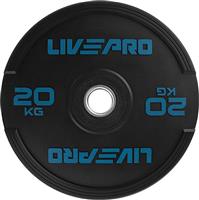 Live Pro B-8331-20 Δίσκος Ολυμπιακού Τύπου Λαστιχένιος 1 x 20kg Φ50mm