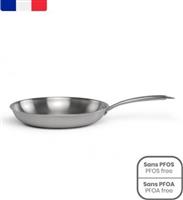 Livoo Τηγάνι από Ανοξείδωτο Ατσάλι 20cm MEP157