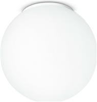Luce City Μοντέρνα Γυάλινη Πλαφονιέρα Οροφής με Ντουί E14 σε Λευκό χρώμα I-LAMPD/PL20 BCO