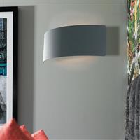 Luce Dynamic Μοντέρνο Φωτιστικό Τοίχου με Ενσωματωμένο LED και Φυσικό Λευκό Φως σε Γκρι Χρώμα Πλάτους 23cm LED-DYNAMIC-AP23 GR