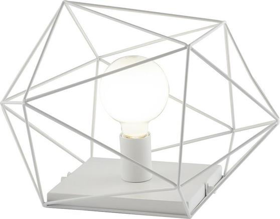 Luce Επιτραπέζιο Διακοσμητικό Φωτιστικό με Ντουί E27 σε Λευκό Χρώμα I-ABRAXAS-L1 BCO