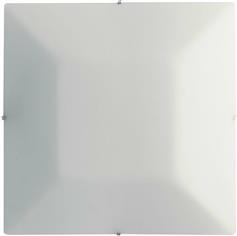 Luce Κλασική Γυάλινη Πλαφονιέρα Οροφής με Ντουί E27 σε Λευκό χρώμα 50cm I-OSIRIDE-PL50