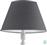 Luce Κλασικό Φωτιστικό Δαπέδου Υ155xΜ45cm με Ντουί για Λαμπτήρα E27 σε Γκρι Χρώμα I-FAVOLA/PT