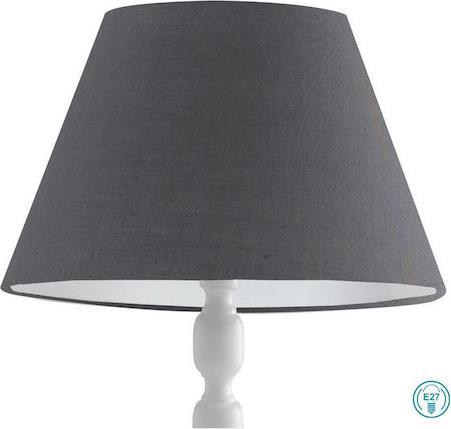 Luce Κλασικό Φωτιστικό Δαπέδου Υ155xΜ45cm με Ντουί για Λαμπτήρα E27 σε Γκρι Χρώμα I-FAVOLA/PT
