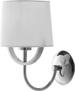 Luce Κλασικό Φωτιστικό Τοίχου με Ντουί E27 σε Λευκό Χρώμα Πλάτους 27.5cm I-ASTORIA-AP