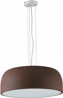 Luce Κλασικό Κρεμαστό Φωτιστικό Πολύφωτο Καμπάνα για 4 Λαμπτήρες E27 σε Καφέ Χρώμα I-BISTROT-S52 BRO