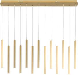 Luce Κρεμαστό Φωτιστικό Χρυσό LED-PYPE-SQ13-ORO