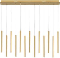 Luce Κρεμαστό Φωτιστικό Χρυσό LED-PYPE-SQ13-ORO