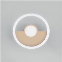 Luce Μοντέρνα Μεταλλική Πλαφονιέρα Οροφής με Ενσωματωμένο LED σε Χρυσό χρώμα 20cm I-KANDINSKY-PL20-ORO